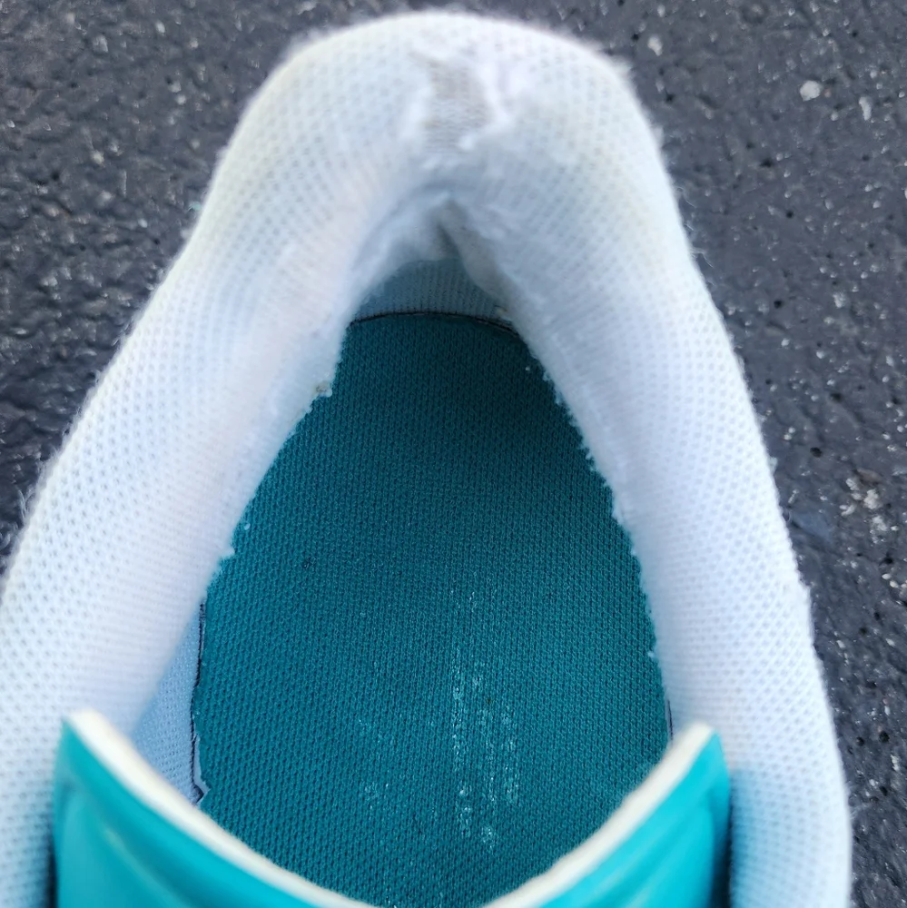 Adidas Suede Gazelle Turquoise Low Top Arctic Fusion Leather Mens Trainers 10M - Picture 6 of 7